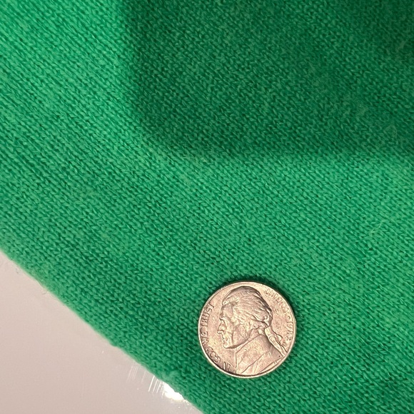 J. Crew Green Fair Isle Cashmere Crewneck Sweater - Picture 6 of 9